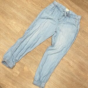 Knox Rose Light Blue Ankle Jeans